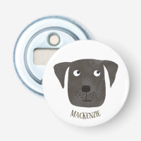 Fun Black Labrador Retriever Dog Personalised