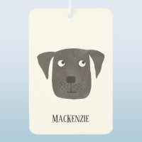 Fun Black Labrador Retriever Dog Personalised
