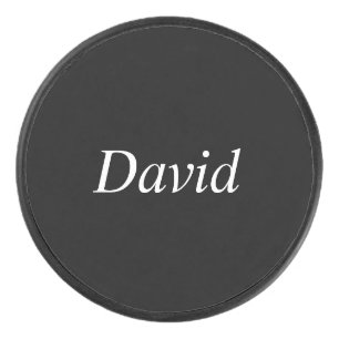 Fun Black & White Hockey Puck