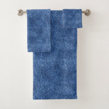 Fun Blue Denim Pattern