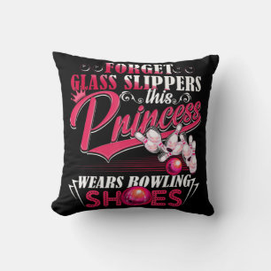 Fun Bowling  For Women Girls Kids Mom Wife  Cushion