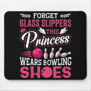 Fun Bowling For Women Girls Kids Mum Wife Mouse Pad