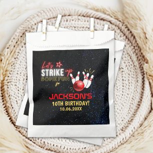 Fun Bowling Party for Kids Favour Bags