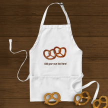 Fun Bread Knot Pair Joined Pretzels - your slogan