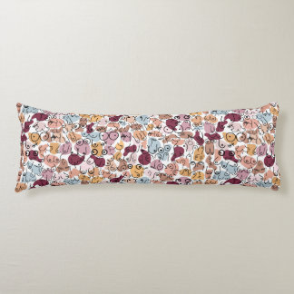 fun breast pattern body cushion