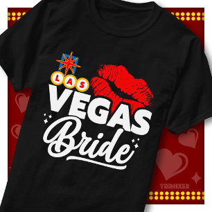 Fun Bride To Be Cute Vegas Bachelorette Party T-Shirt