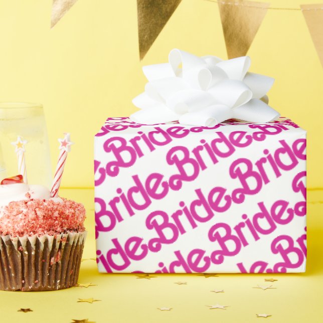 Fun Bride Wrapping Paper (Birthday Party)