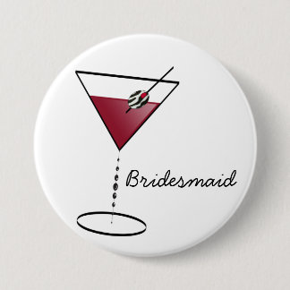Fun Bridesmaid Favours 7.5 Cm Round Badge