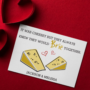 Fun   Brie Together   Valentines Day Holiday Card