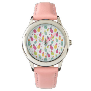 Fun Bright Tropical Pineapple Watch