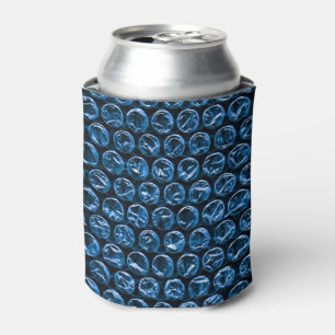 FUN Bubble Wrap Blue Can Cooler