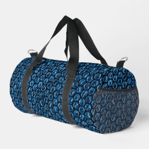 FUN Bubble Wrap Blue Duffle Bag