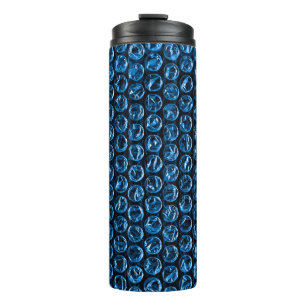 FUN Bubble Wrap Blue Thermal Tumbler