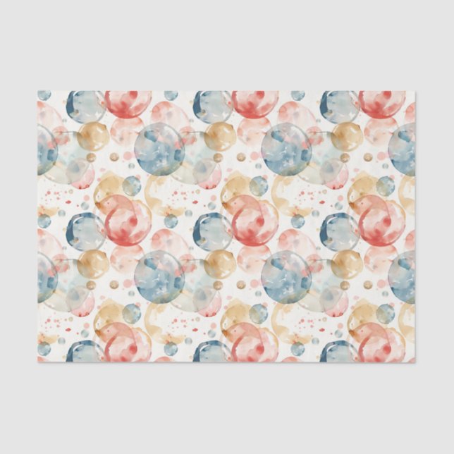 Fun Bubbles Tissue Paper (Front)