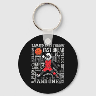 Fun Bysketbyll Boys Girls Cute Panda Gifts Kids  Key Ring