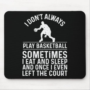 Fun Bysketbyll Design For Kids Men Women Bysketbyl Mouse Pad