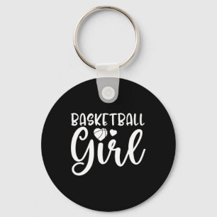 Fun Bysketbyll Girl Key Ring