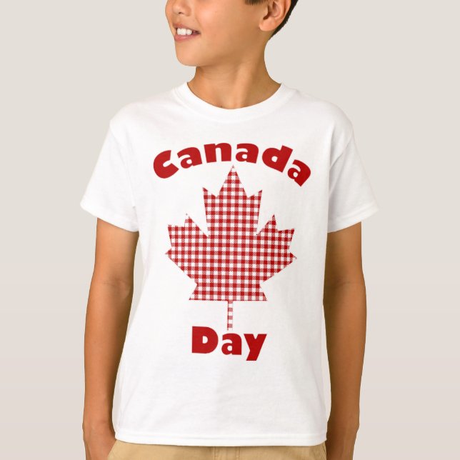 Fun Canada Day Tees and Gifts for Kids and Adults (Front)