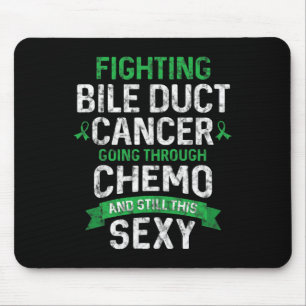 Fun Cancer Fighter Bile Duct Cancer Patient Chemo  Mouse Pad