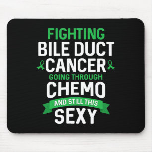 Fun Cancer Fighter Bile Duct Cancer Patient Chemo  Mouse Pad