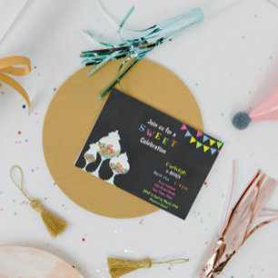 Fun Candy Birthday Invitation