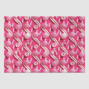 Fun Candy Lane Collection, Pink Gumballs Tissue Paper