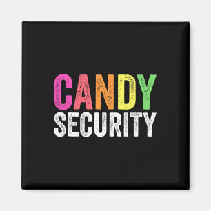 Fun Candy Security Halloween Costume Magnet