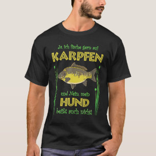 Fun Carp Angler Motif Carp Fish T-Shirt