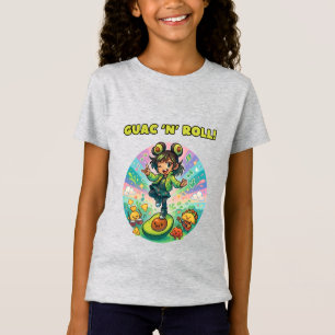 fun cartoon food kids shirt