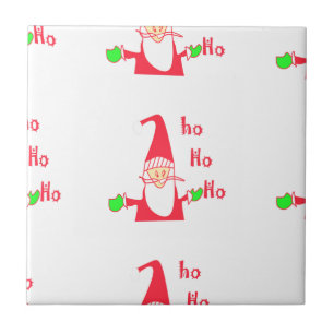 Fun Cartoon Mouse Santa Collection. Tile