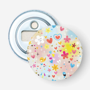 fun cartoon pattern bottle opener