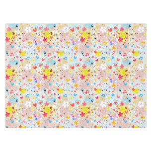 fun cartoon pattern tablecloth