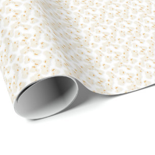 Fun cartoon Popcorn wrapping paper