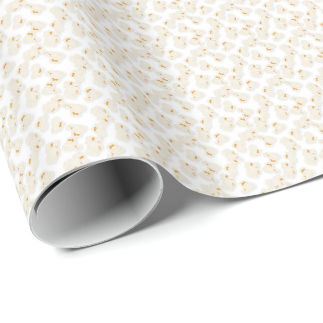 Fun cartoon Popcorn wrapping paper (Roll Corner)
