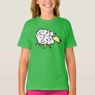 Fun Cartoon Sheep T-Shirt