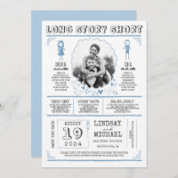 Fun Casual and Cute Save the Date Photo