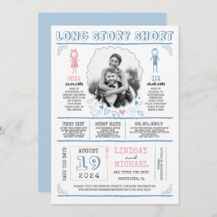 Fun Casual and Cute Save the Date Photo