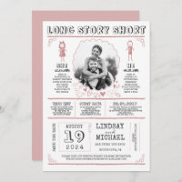 Fun Casual and Cute Save the Date Photo