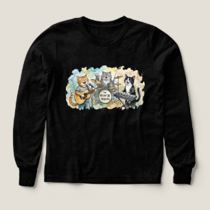 Fun Cat Band Music Piano Drums Keyboard