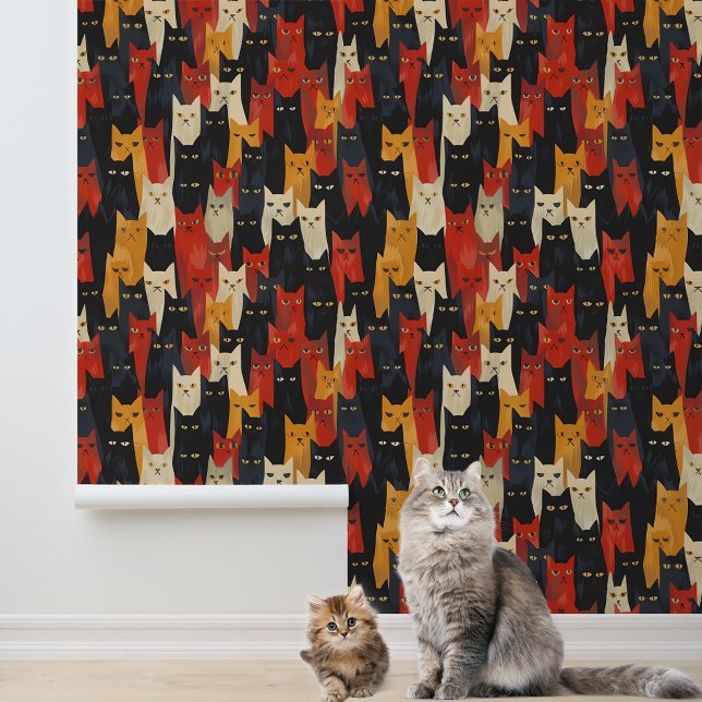 Fun Cat Faces Wallpaper (Creator Uploaded)