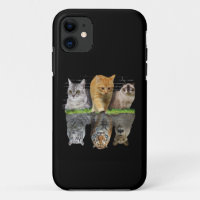 Fun Cat Reflection Gift Design Idea