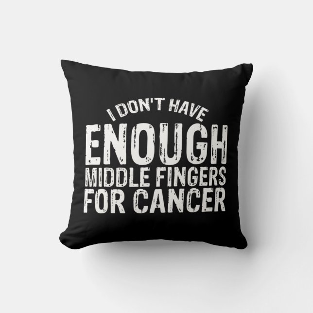 Fun Chemo Chemotherapy Battle Cancer  Cushion (Front)