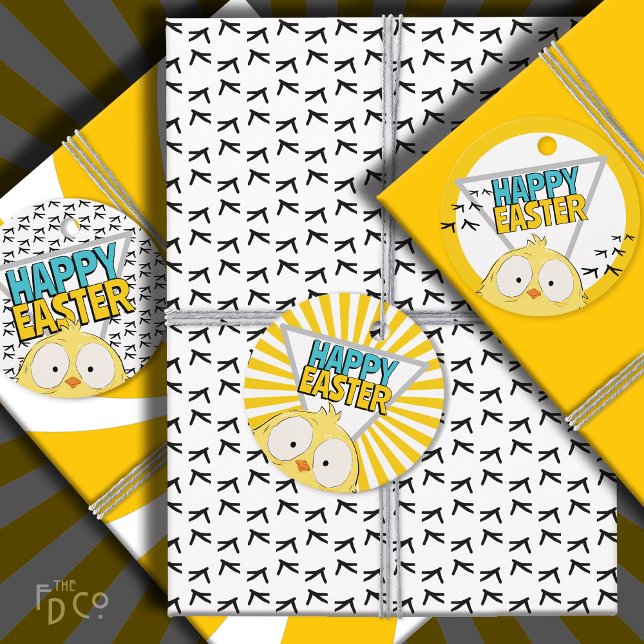Fun Chicken Run in the Sun!  Wrapping Paper Sheet (Creator Uploaded)