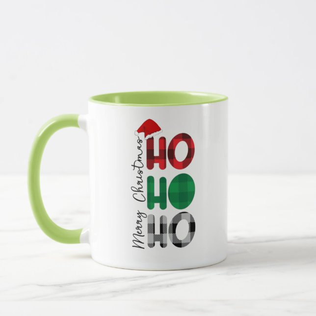fun christmas coffee mug (Left)