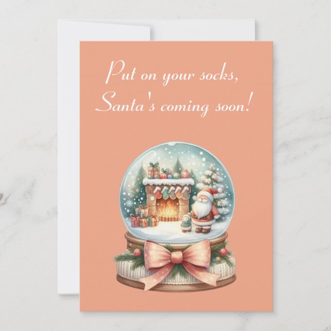 Fun Christmas Greeting Card (Front)
