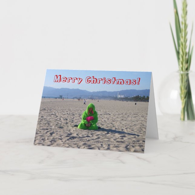 Fun Christmas Greeting Card! Holiday Card (Front)