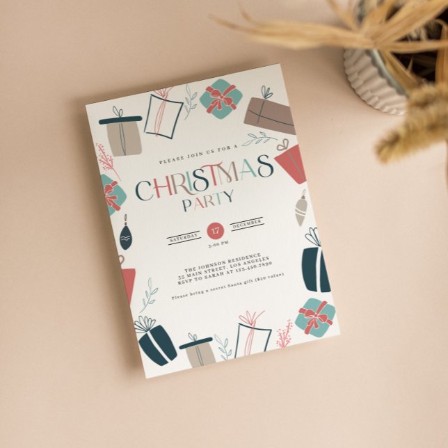 Fun Christmas Party Invitation (Creator Uploaded)