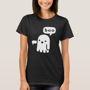 Fun Chunky Ghost Of Disapproval Boo Halloween T-Shirt
