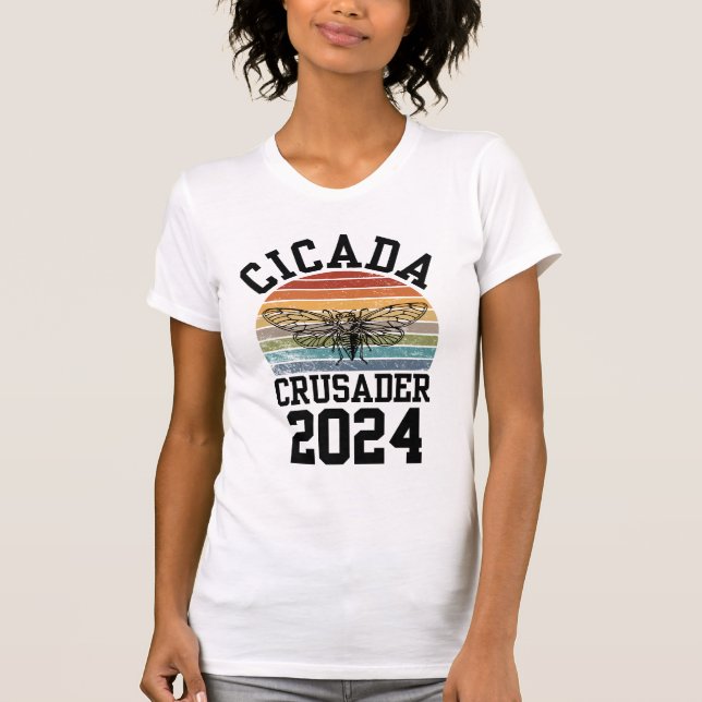 Fun CICADA CRUSADER 2024 T-Shirt (Front)