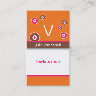 Fun circles Mummy Card